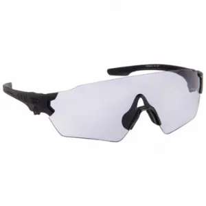 OAKLEY OO9328-04 Safety Glasses, Anti-Scratch, No Foam Lining, Wraparound Frame, Full-Frame, Gray, Black | CT4HEC 417X47