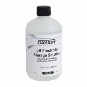 OAKTON 00653-04 Storage Solution, pH and ORP, 1 pt Bottle | CT4HEZ 9MD19