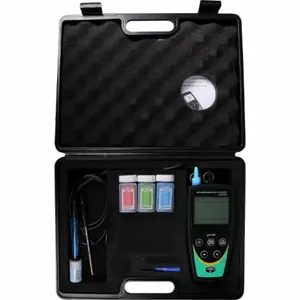 OAKTON 3561327 pH Meter, 0 to 14 pH, +/-1000 mV, +/-1000 mV, Auto Temp Compensation, 32 Deg to 212 Deg F | CT4HJC 793NE3