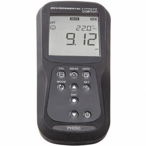 OAKTON 3566034 pH and ORP Handheld Meter, -2 to 16, -2000 to 2000 mV, Auto Temp Compensation, Backlit LCD | CT4HHF 61HY60