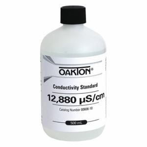 OAKTON WD-00606-10 Kalibrierlösung, elektrische Leitfähigkeit, 12.88 mS/cm, 1 pt Flasche | CT4HET 8ACJ2
