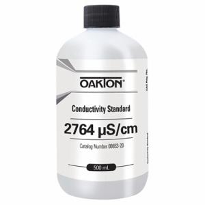 OAKTON WD-00653-20 Calibration Solution, Electric Conductivity, 2764 uS/cm, 1 pt Bottle | CT4HEW 8VL08