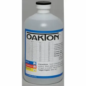 OAKTON WD-00653-47 Calibration Solution, Electric Conductivity, 447 uS/cm, 1 pt Bottle | CT4HEX 8VL07