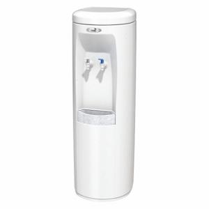 OASIS POUD1SK Plumbed Water Dispenser, Freestanding, Cold/Hot, White, 40 1/2 Inch Heightt | CT4HKU 34TG61