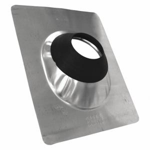 OATEY 11879 Roof Vent Pipe Flashing, Rectangular Base, 4 Inch Max Pipe, Steel | CT4HMD 39AT36
