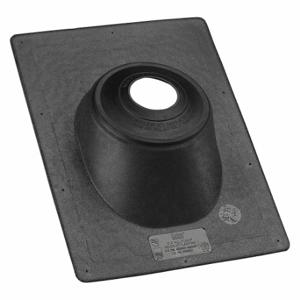 OATEY 11919 Roof Vent Pipe Flashing, Rectangular Base, 3 Inch Max Pipe, Rubber | CT4HMC 39AT39