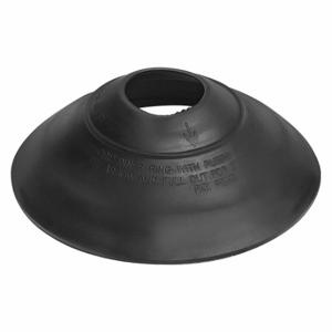 OATEY 14207 Roof Vent Pipe Flashing, Round Base, 3 Inch Max Pipe, Plastic, Rubber | CT4HME 39AT44