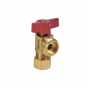 OATEY 38432 Valve-1/4 Turn, Short, w/UNS, Red Nut | CT4HMN 58NG73