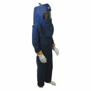 OBERON LNS4B-2XL Arc Flash Suit Kit, 2XL Größe, Marineblau, 42 cal/cm², 4 HRC | CF2QAF 53PX61