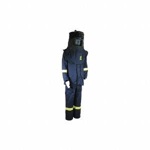 OBERON TCG4B-M Arc Flash Suit Kit, Größe M, Anthrazit, 43 cal/cm², 4 HRC | CF2PZG 53PX42