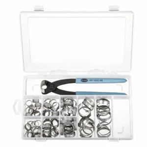 OETIKER 18500060 Welding Hose Repair Kit, Stainless Steel, One-Ear Clamp | AC3AKK 2PU26