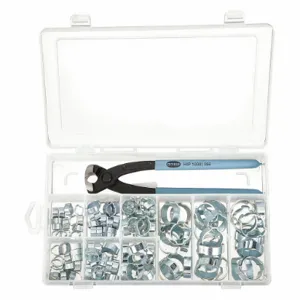 OETIKER 18500114 Steel Hose Clamp Assortment Kit | AD9PFM 4TX96