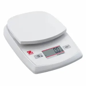 OHAUS 30428204 Bench Scale, 1 lb Wt Capacity, 5 1/4 Inch Weighing Surface Dp | CV2RGP 54YT18