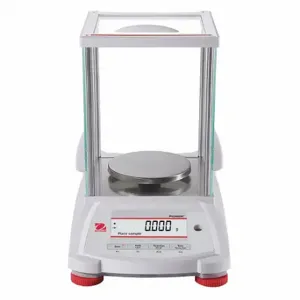 OHAUS 30429848 Compact Bench Scale, 160 G Capacity, 0.001 G Scale Graduations, 5 Inch Weighing Surface Dp | CN9KCX 54YT23