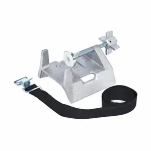 OHAUS CLR-711 Gas Cylinder Bench Clamp, 1 Cylinder, 4 Inch to 14 Inch Dia, Strap with C Inch Buckle | CP4LUB 404R83