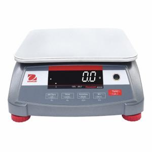 OHAUS RC41M6 Compact Bench Scale, 6 Kg Capacity, 0.2 G Scale Graduations | CN9KDM 49WX72