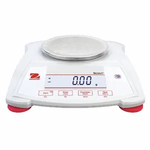 OHAUS SPX222 Compact Bench Scale, 220 G Capacity, 0.01 G Scale Graduations, 4 Inch Weighing Surface Dp | CT4JCF 49WA10