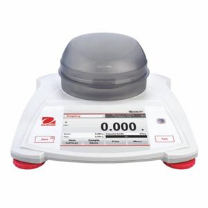 OHAUS STX123 Compact Bench Scale, 120 G Capacity, 0.001 G Scale Graduations, 3 Inch Weighing Surface Dp | CT4JBU 49WA20