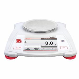 OHAUS STX421 Compact Bench Scale, 420 G Capacity, 0.1 G Scale Graduations, 4 Inch Weighing Surface Dp | CT4JDC 49WA27
