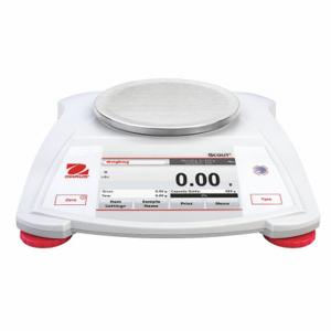 OHAUS STX422 Compact Bench Scale, 420 G Capacity, 0.01 G Scale Graduations, 4 Inch Weighing Surface Dp | CT4JCP 49WA23