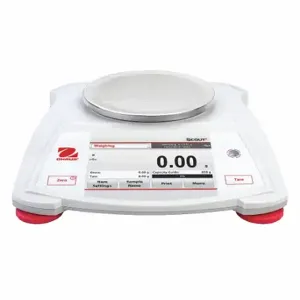 OHAUS STX622 Compact Bench Scale, 620 G Capacity, 0.01 G Scale Graduations, 4 Inch Weighing Surface Dp | CT4JCX 49WA24