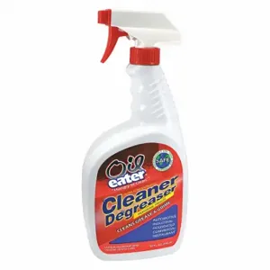 OIL EATER AOD3235362 Cleaner/Degreaser, Water Based, Trigger Spray Bottle, 32 oz Container Size, Concentrated | CT4JYM 6TUK5