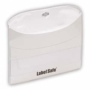 OIL SAFE 200102 Label Pocket, Large, 4 Inch x 3.5 Inch Size | CD9UYD
