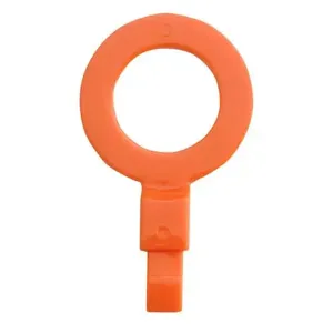 OIL SAFE 250006 Fill Point ID Washer, 3/4 BSP, Orange | CD9VBK