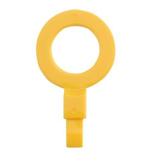 OIL SAFE 250009 Fill Point ID Washer, 3/4 BSP, Yellow | CD9VBN
