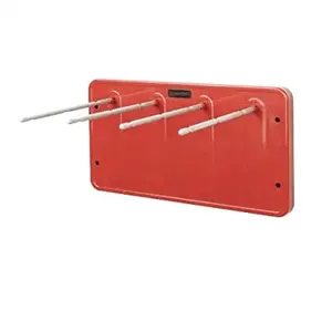 OIL SAFE 300208 Cartridge Rack, Red | CD9UVR