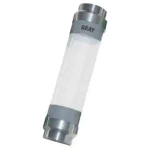 OIL SAFE 332204 Grease Gun Tube, Clear, Gray | CD9UWM