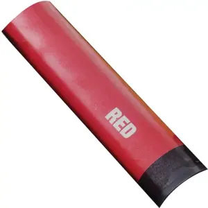 OIL SAFE 332308 Grease Gun Tube, Steel, Red | CD9UXC