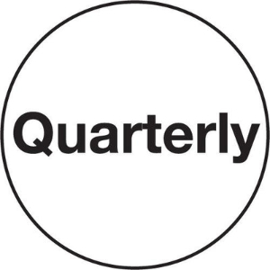 OIL SAFE 900483 Quarterly Frequency Label, 0.5 Inch Size | CD9VHR