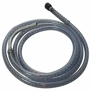 OIL SAFE 920209 Replacement Pump Hose, 1/4 NPT Male Fitting, 10 ft. Length | CD9UVL