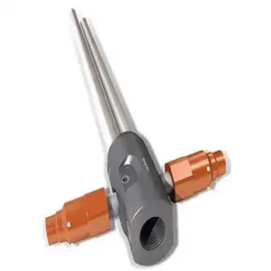 OIL SAFE 960ORMF Drum Adapter, Male And Female Disconnect, 2 MNPT, Orange | CD9VXD