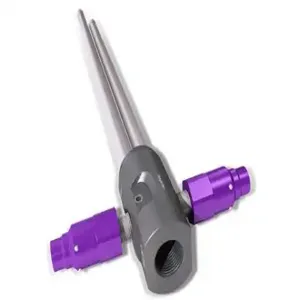 OIL SAFE 960PLMF Drum Adapter, Male And Female Disconnect, 2 MNPT, Purple | CD9VXE