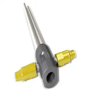 OIL SAFE 960YLMF Drum Adapter, Male And Female Disconnect, 2 MNPT, Yellow | CD9VXH