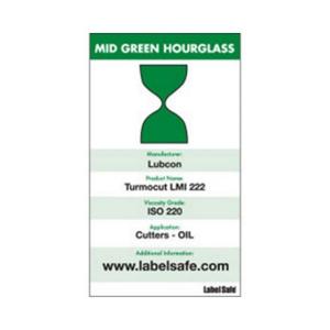 OIL SAFE PA22008 Fluid ID Label, Adhesive, 5 Inch x 8 Inch Size | CD9VFD