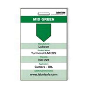 OIL SAFE ZP22006 Custom ID Label, 2.2 Inch x 3.4 Inch Size, Plastic Card, Single Side | CD9VFP