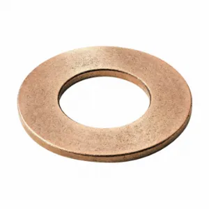 OILITE TT2400-01B Thrust Washer, 1 3/4 Inch Bore, Bronze, SAE 841, 2 7/16 Inch OD, 0.125 Inch Thick, Oilite | CT4LYR 788UM3