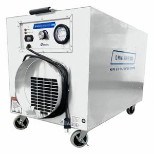 OMNI PURE OA1000 PRO-P Negative Air Machine, 72 Db Max Noise Level, Aluminum, 450 Cadr Rating | CT4MKW 804ZJ5