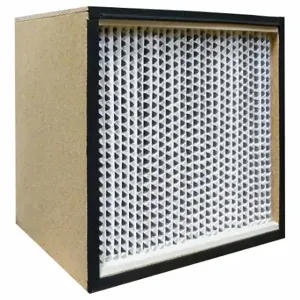 OMNI PURE OAH1616-6 Replacement Hepa Filter, Hepa, Merv 17, 99.99% Filter Efficiency, Includes Frame | CT7LJL 804ZJ4