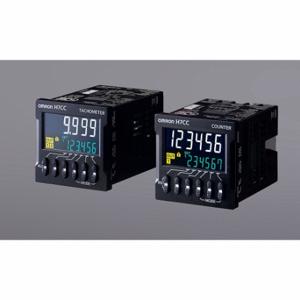 OMRON H7CC-AD Digitaler Zähler/Tachometer, 6 Ziffern, 12 bis 48 VDC/20.4 bis 26.4 VAC, Frontplattentaste | CT4MRT 803VL2