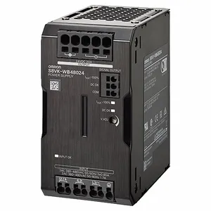 OMRON S8VK-X12024-EIP Power Supply, 100 To 240 V AC, Single, 24 V DC, 120 W, 5 A, Din Rail | CT4MUW 803VK1