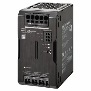 OMRON S8VK-X09024A-EIP Power Supply, 100 To 240 V AC, Single, 24 V DC, 90 W, 3.75 A, Din Rail | CT4MUY 803VJ9