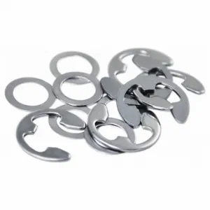 ONDRIVES US GSR2500-PK Retaining Ring & Spacers Set, 1/4 Inch Dia, 6 Retaining Rings, 6 Shim Spacers | CT4MYL 802YU3