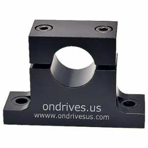 ONDRIVES US SBL-20 Linear Shaft Support, SBL, 1.25 Inch Size Shaft Dia, Black Anodized Aluminum | CT4NZX 802V14