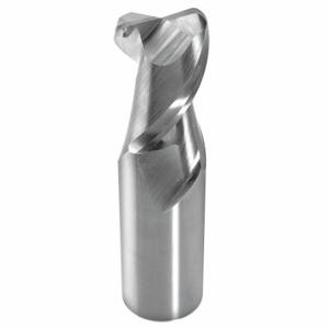 ONSRUD AMC700202 Square End Mill, Center Cutting, 2 Flutes, 3/8 Inch Milling Dia, 1/2 Inch Length Of Cut | CT4PZA 4XYU4