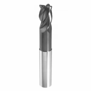 ONSRUD EMC602872 Corner Radius End Mill, Tin Finish, 4 Flutes, 1 Inch Milling Dia, Straight | CT4PTR 4YGU2