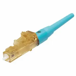 OPTICAM FLCSMCXAQY Opticam Connector, Aqua, 1 Positions | CT4QDZ 40M006